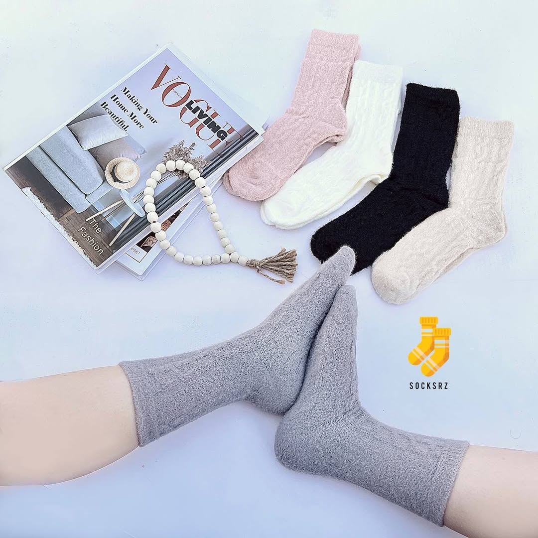 جوراب ساقدار پشمی زنانه